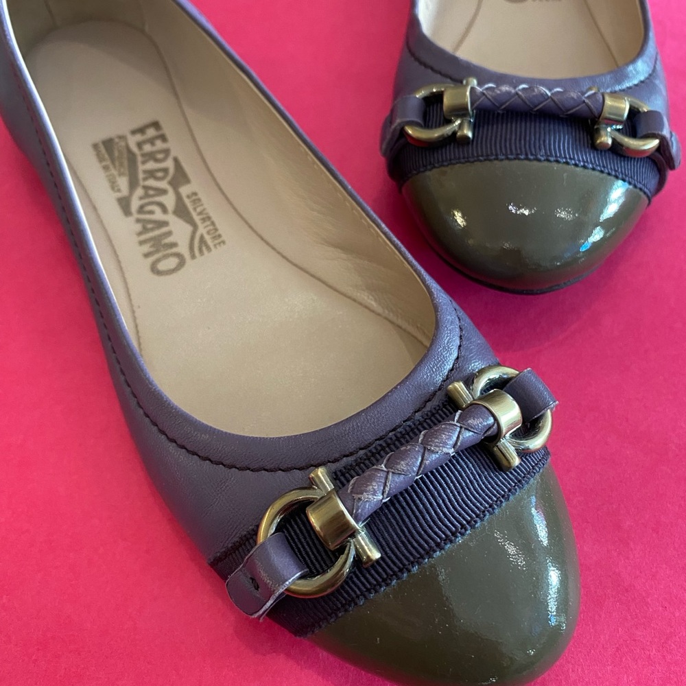 Ferragamo flats size 5.5
